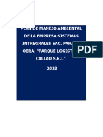 Plan de Manejo Ambiental