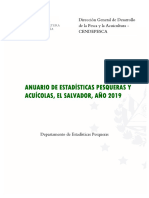 Anuario Estadíst Pesqueras y Acuícolas El Salvador 2019