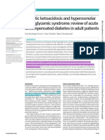 Diabetic Ketoacidosis and Hyperosmolar Hyperglycemic Syndrome - Review of Acute Decompensated Diabetes in Adult Patients BMJ 2019