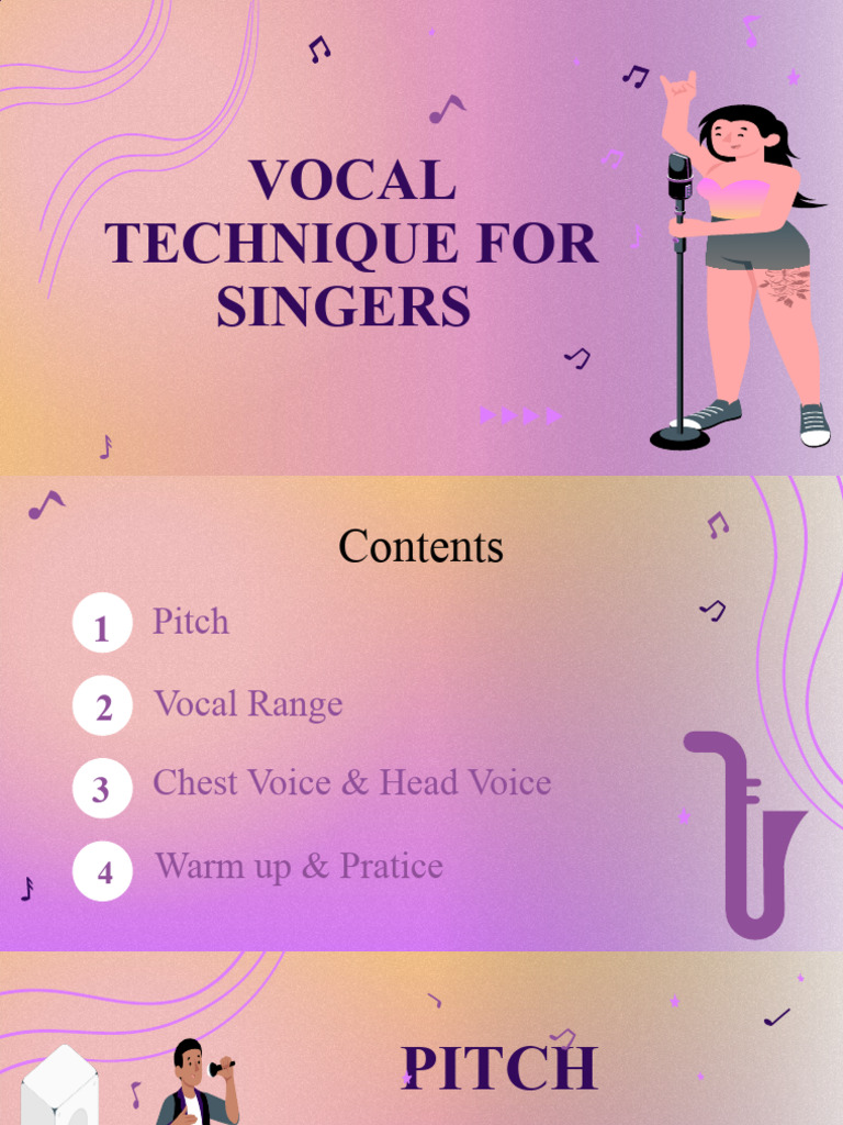 Vocal Technique For Singers by Slidesgo PDF