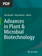 Advances in Plant & Microbial Biotechnology: Rita Kundu Rajiv Narula Editors