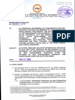 DILG Memorandum Circular No. 2023-168 Dated November 7, 2023 Re Roles of DILG Relative To The Election of Pederasyon of SK Pederasyon