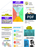 Triptico Ept Pensamiento de Diseño