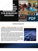 2.1 Risk Profile - Barangay Balanac