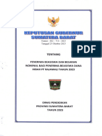 Keputusan Gubernur Sumatera Barat
