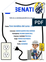 Foro Temático Del Curso - FR1