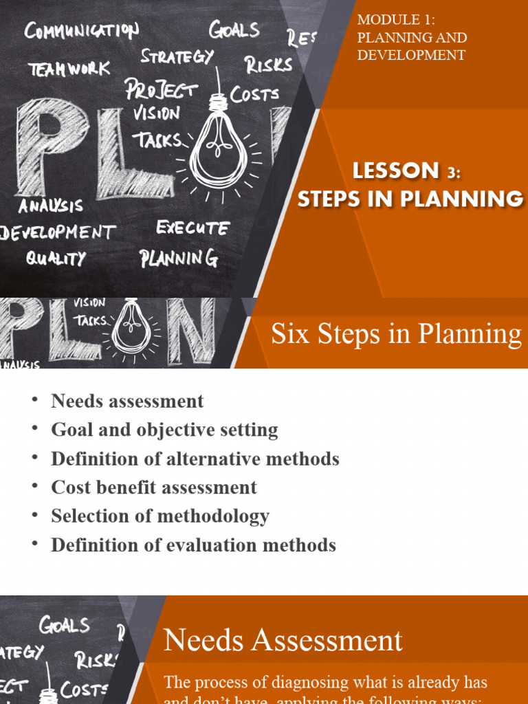Steps for Effective Police Planning | PDF | Evaluation | Methodology