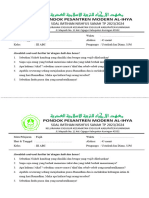 SOAL IMTIHAN AKHIR SANAH 2023 Fiqih Kelas 3