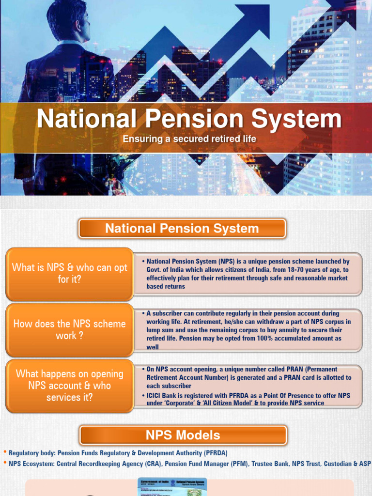 National Pension System Corporate Presentation PDF Pension
