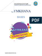 Bases Gymkhana