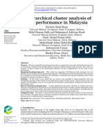 A Hierarchical Cluster Analysis of Port Performance in MalaysiaMaritime Business Review