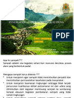 Presentasi Penerapan Adipura Di Tingkat Desa Lampung Tengah 2023 OK