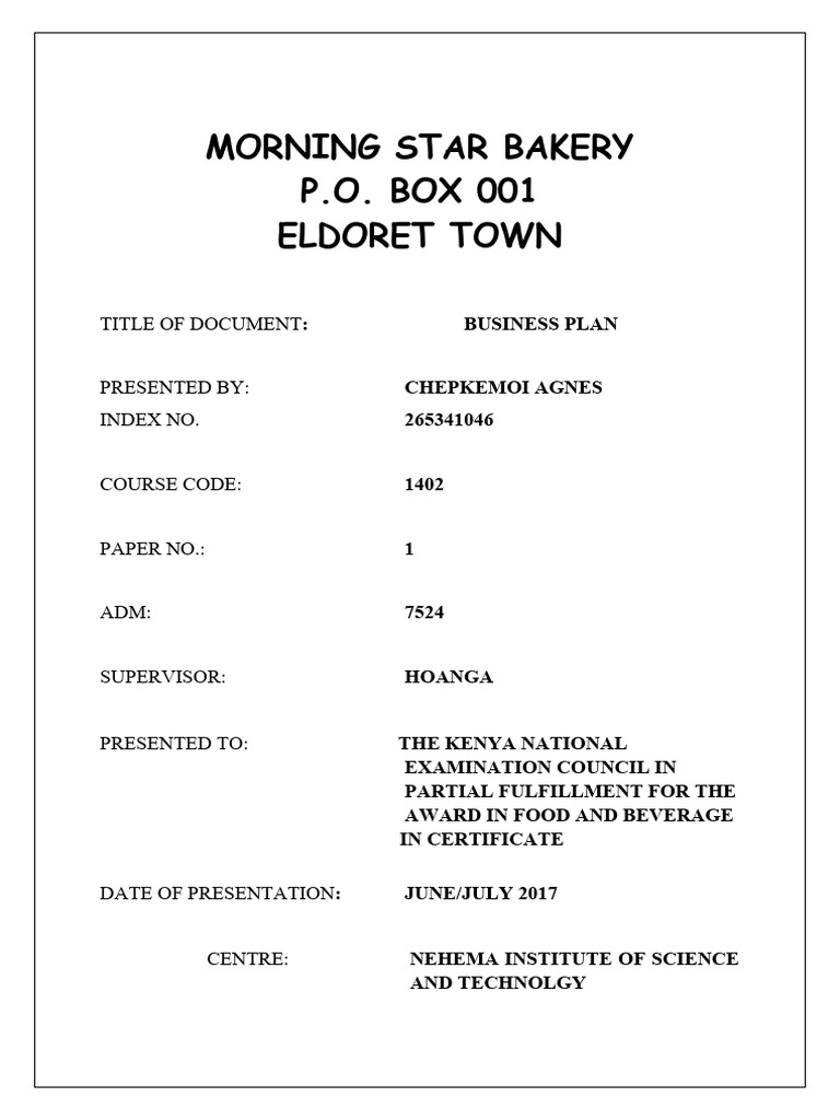 Bekery Two PDF Cakes Bakery