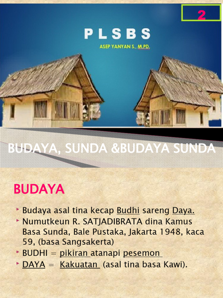 Unsur Budaya Sunda dan Maknanya | PDF