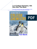 Foundations of College Chemistry 14th Edition Hein Test Bank