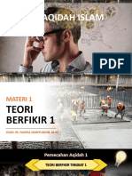 (Baruu) Materi 3 Teori Berfikir 1