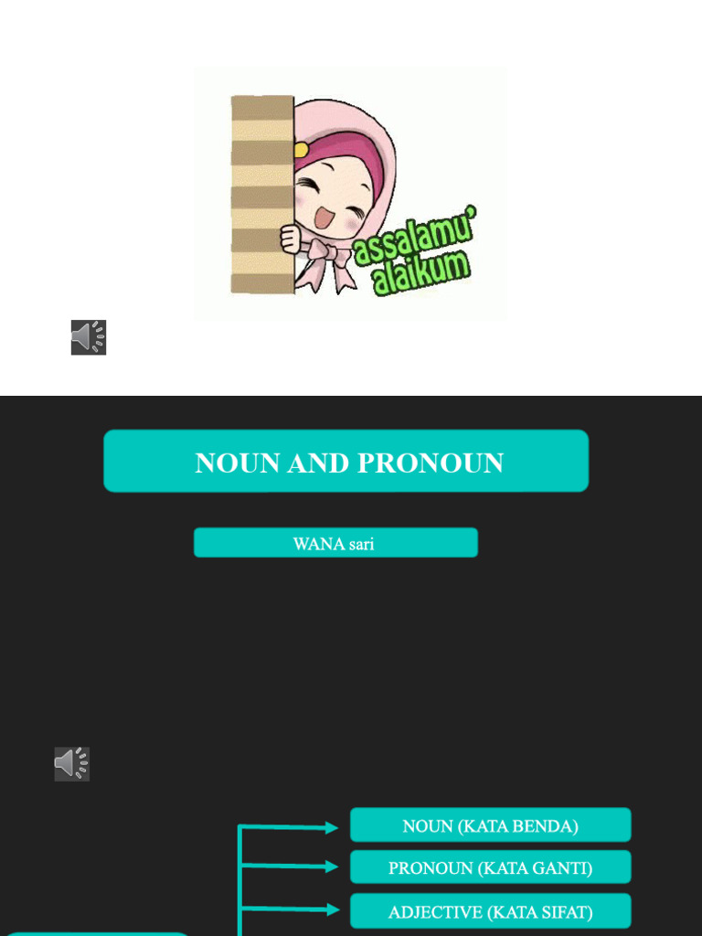 Power Point Noun And Pronoun Basic Engli Pdf Noun Pronoun