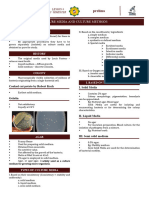 LESSOn 4 Culture Media & Culture Method