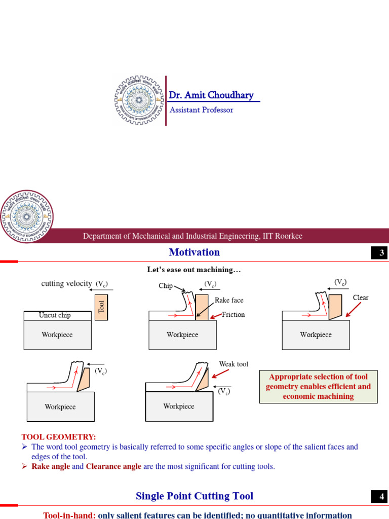 Cutting Tool Geometry & Systems | PDF | Machining | Euclidean Geometry