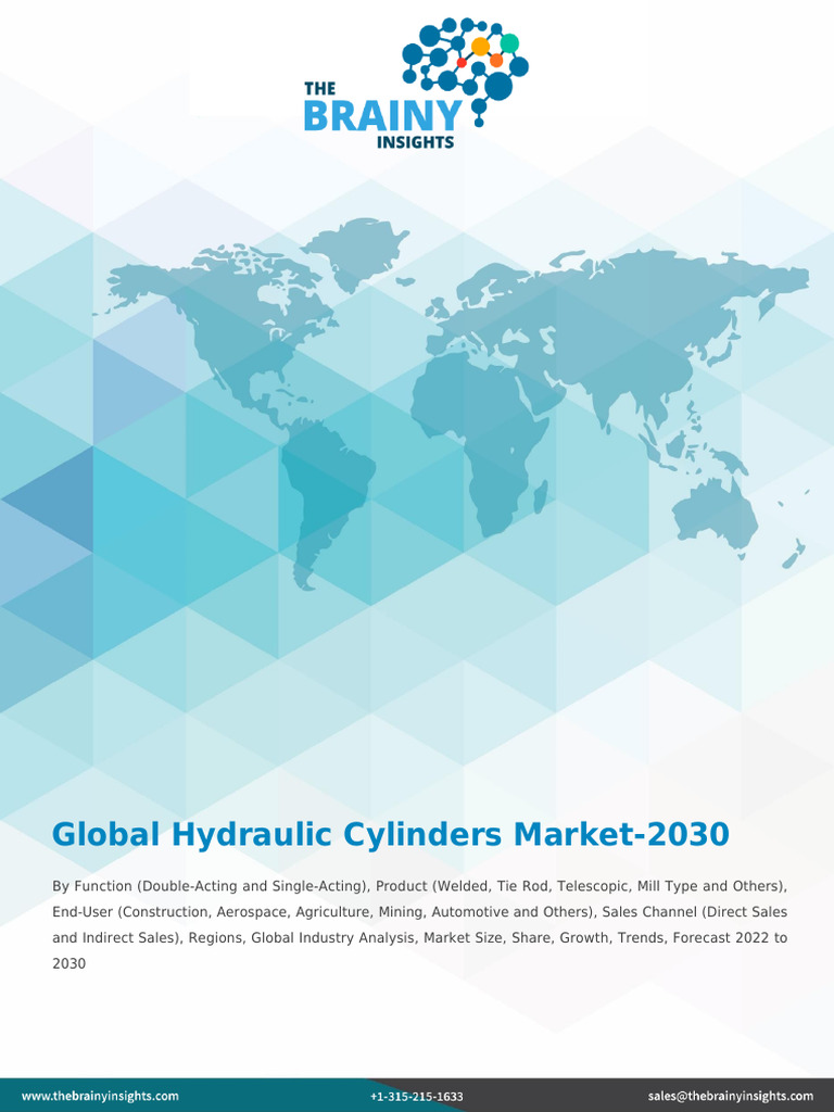 Global Hydraulic Cylinders Market PDF Market (Economics) Economies