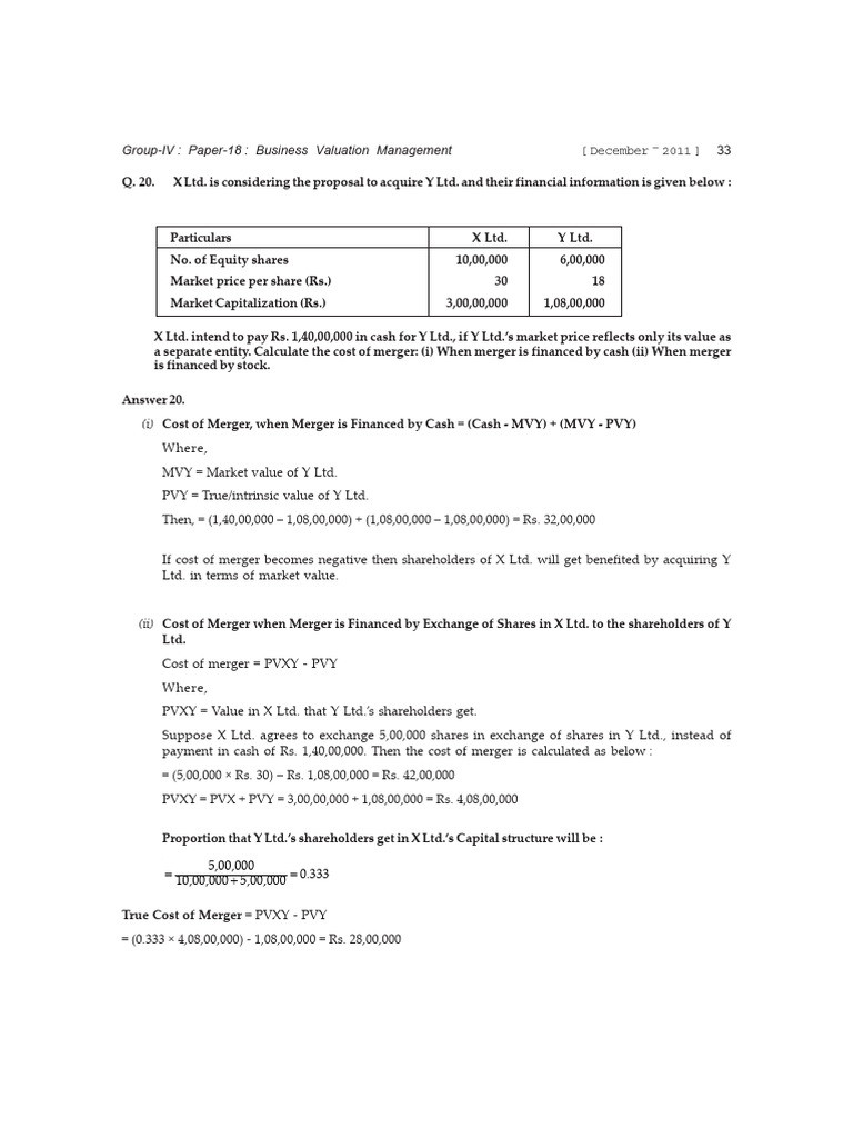 MERGERS AND ACQUISITIONS EDINBURGH BUSINESS SCHOOL PDF visual data 5