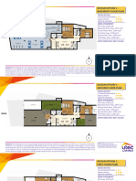 Design Option 1: Basement Floor Plan: Area Statement