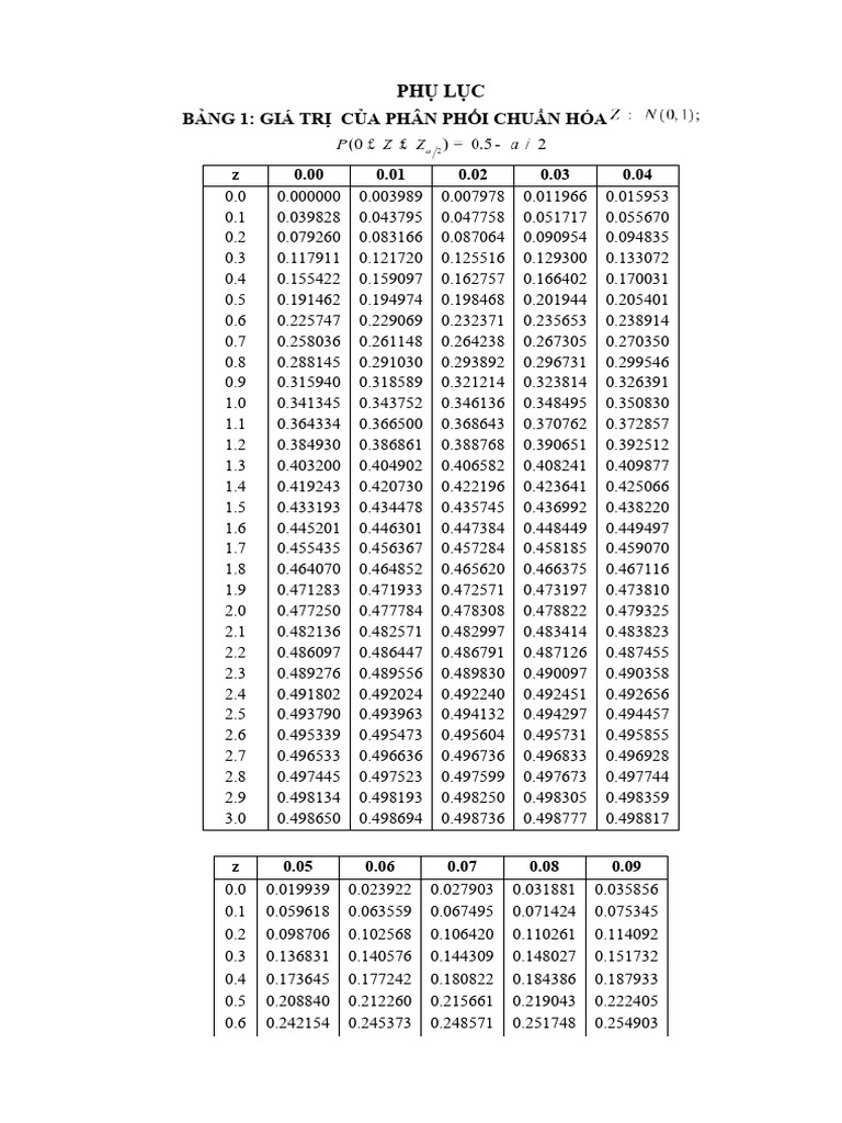 Giá Trị Phân Phối Thống Kê | PDF | Computers | Technology & Engineering