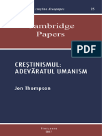 25 Jon Thompson - Crestinismul, Adevaratul Umanism