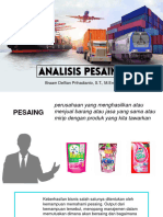 Pertemuan 9 (Analisis Pesaing)