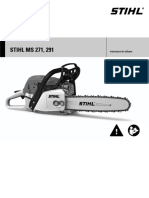 Manual Utilizare Motoferastrau STIHL MS 271, 291