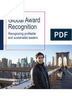 Global Award Recognition