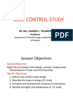 12 Case Control Study Design