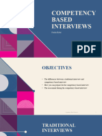 Competency Based Interview For Training