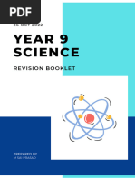 Y9 Science Notes - Merged