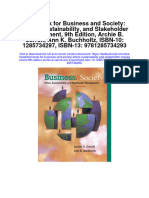 Test Bank For Business and Society Ethics Sustainability and Stakeholder Management 9th Edition Archie B Carroll Ann K Buchholtz Isbn 10 1285734297 Isbn 13 9781285734293