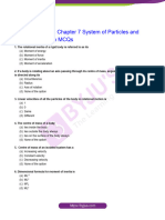 Chapter 7 System of Particles and Rotational