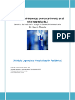 Protocolo FLUIDOTERAPIA DE MANTENIMIENTO EN EL NINO HOSPITALIZADO. SP HGUA 2023