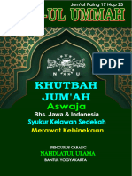 Khutbah 17 Nop 23. Jumadal Ula