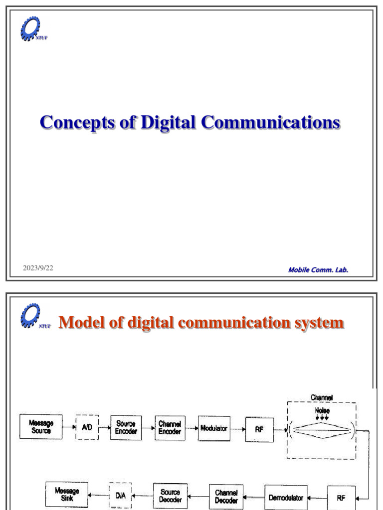 Digital Communication System Overview | PDF | Modulation | Bit Rate