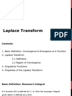 EE234 - Lec 2 - Laplace Transforms