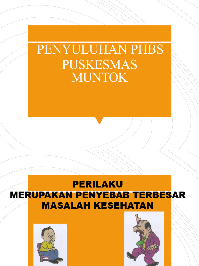 Bahan Penyuluhan Phbs Pdf