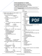 2023 PAS 1 KLS 3 Soal Alqur'an Semester Ganjil