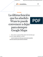 La Última Función Que Ha Añadido Waze Te Puede Convencer A Dejar para Siempre Google Maps