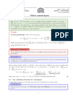 Serie Numeriques Resum