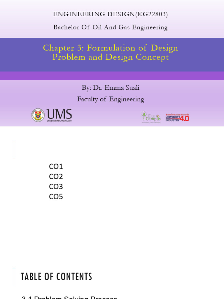 Chapter 3 Design Problem | PDF | Engineering Design Process | Creativity