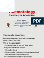 Haemolytic Anaemias 1