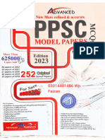 PPSC Model Paper No.04