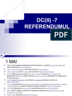 DC (Ii) - 7 Referendumul