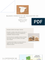 Rasgos Fonéticos de Dialectos en España