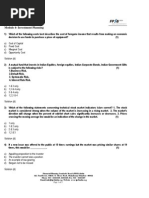 Sample Papre For Investment Planning